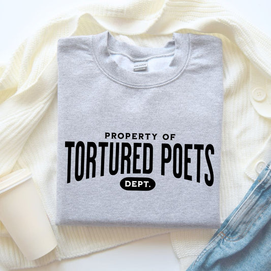 Property Of Tortured Poets Sweatshirt