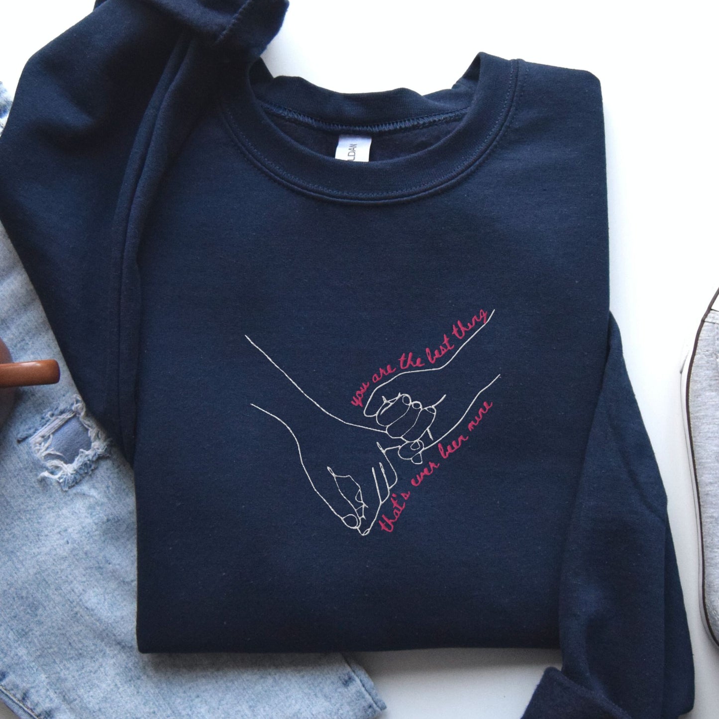 Mine Embroidered Sweatshirt