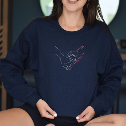 Mine Embroidered Sweatshirt