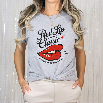 Red Lip Classic T-Shirt