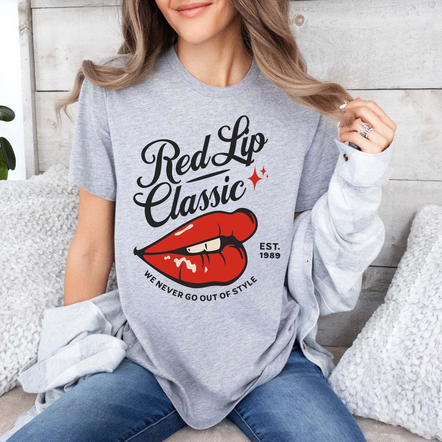 Red Lip Classic T-Shirt