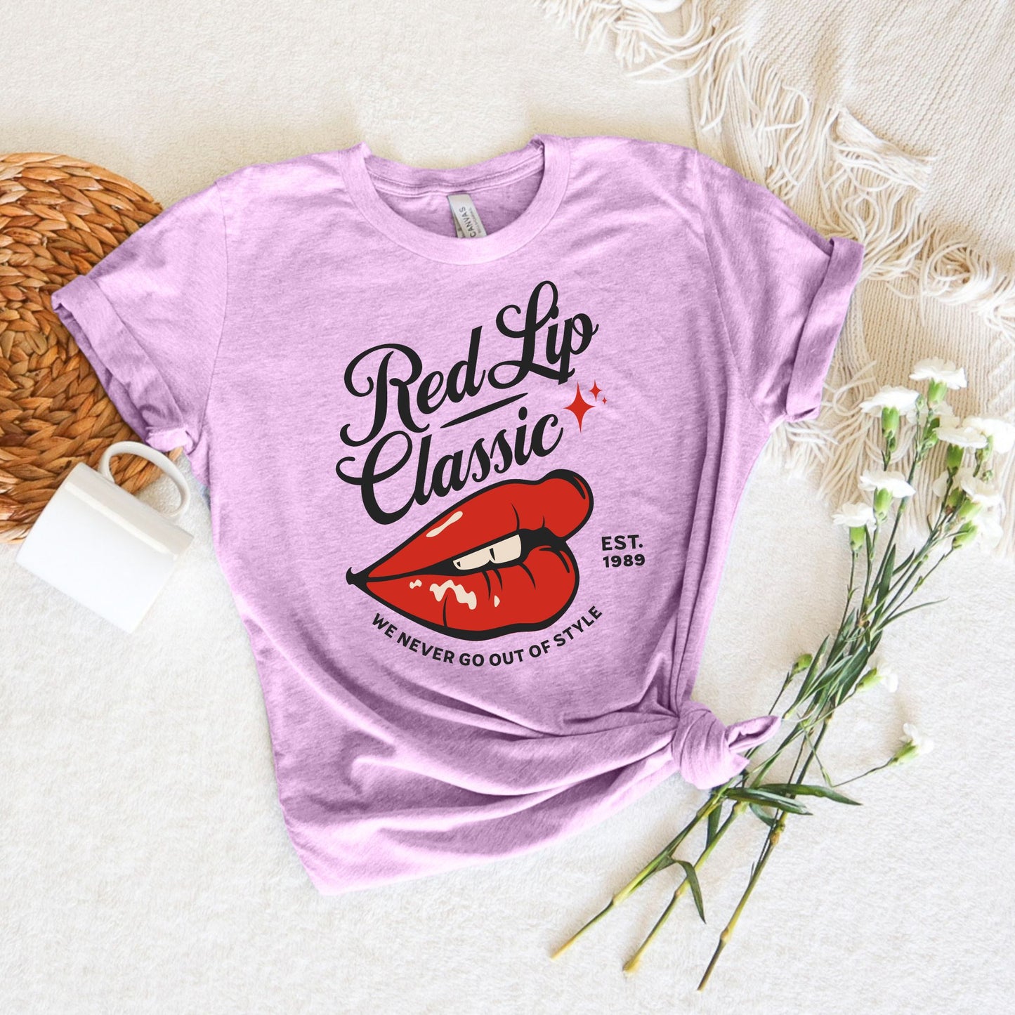 Red Lip Classic T-Shirt