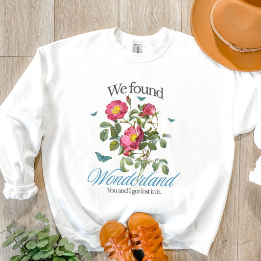 We Found Wonderland Sweatshirt
