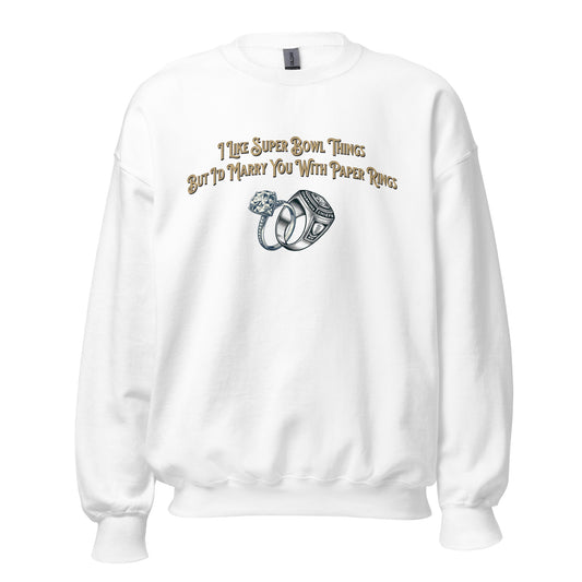 Super Bowl Rings Sweatshirt